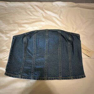 NWT Target Universal Thread Corset | Denim | Size L